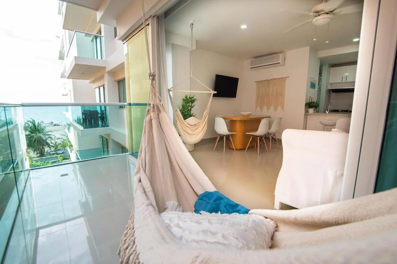 Hermoso apartamento en la playa Cartagena 0*,  Colombia