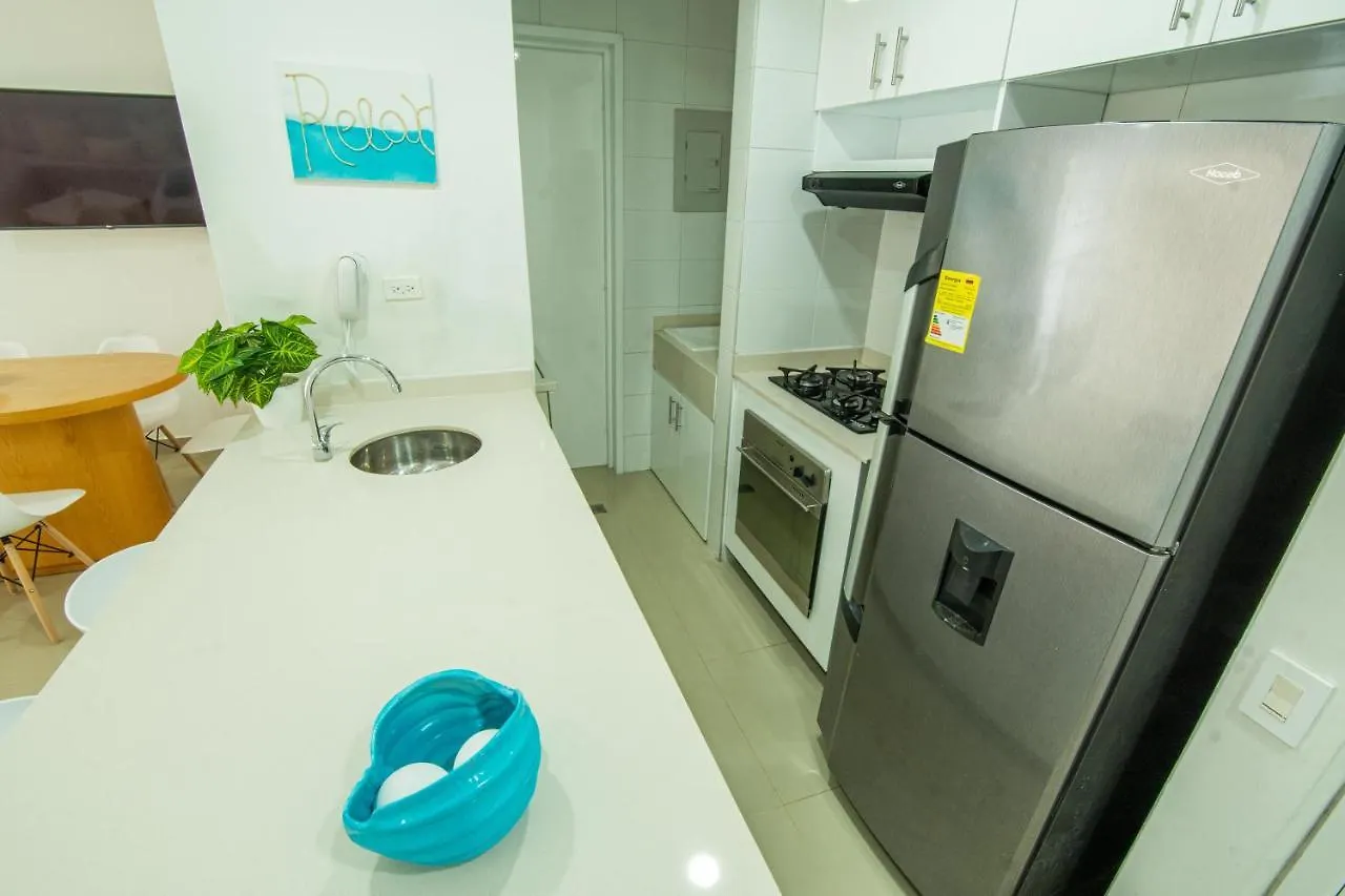 Hermoso apartamento en la playa Cartagena 0*,  Colombia